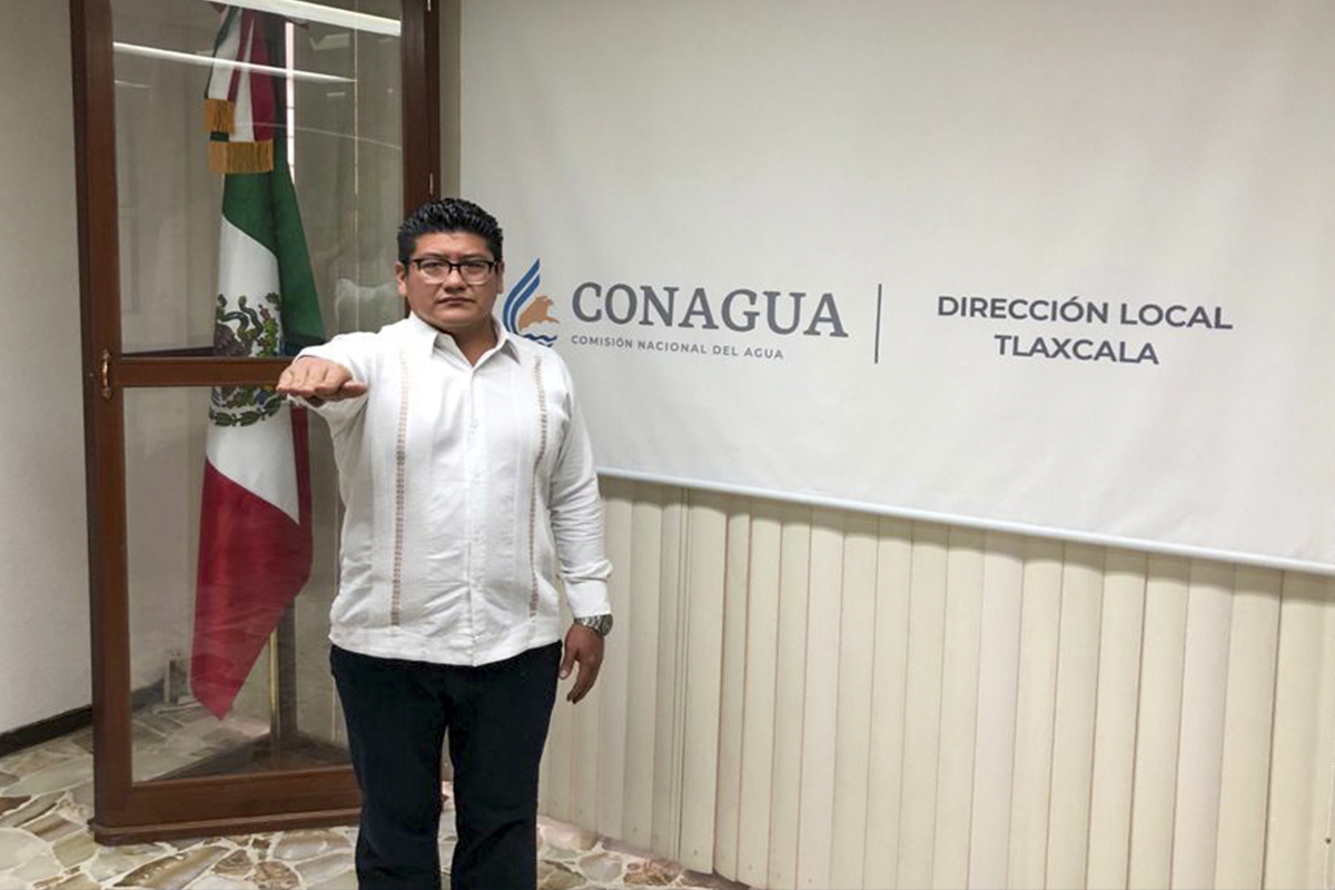 El Director General de Conagua tomó protesta al nuevo director de la Dirección Local Tlaxcala