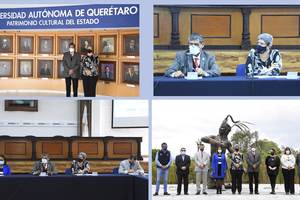 Encabeza UATx reunión con instituciones de educación superior de Querétaro