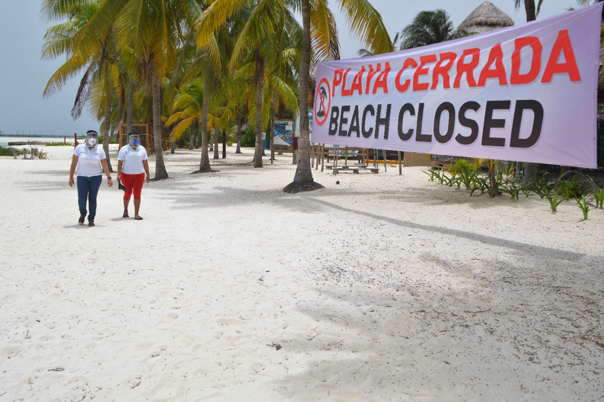 Siete municipios costeros de Oaxaca cierran sus playas por Covid-19