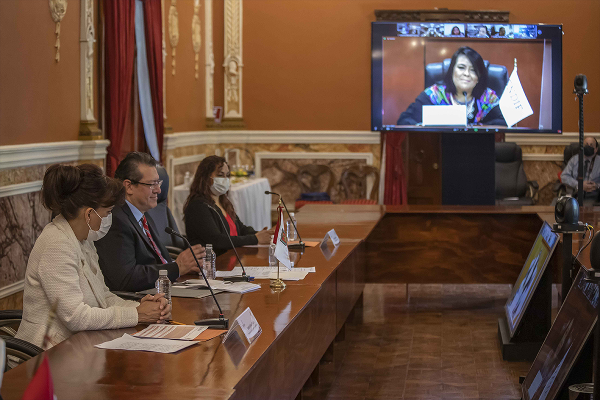 Sandra Chávez y Marco Mena inauguran conferencia nacional de procuradurías de protección de niñas, niños y adolescentes