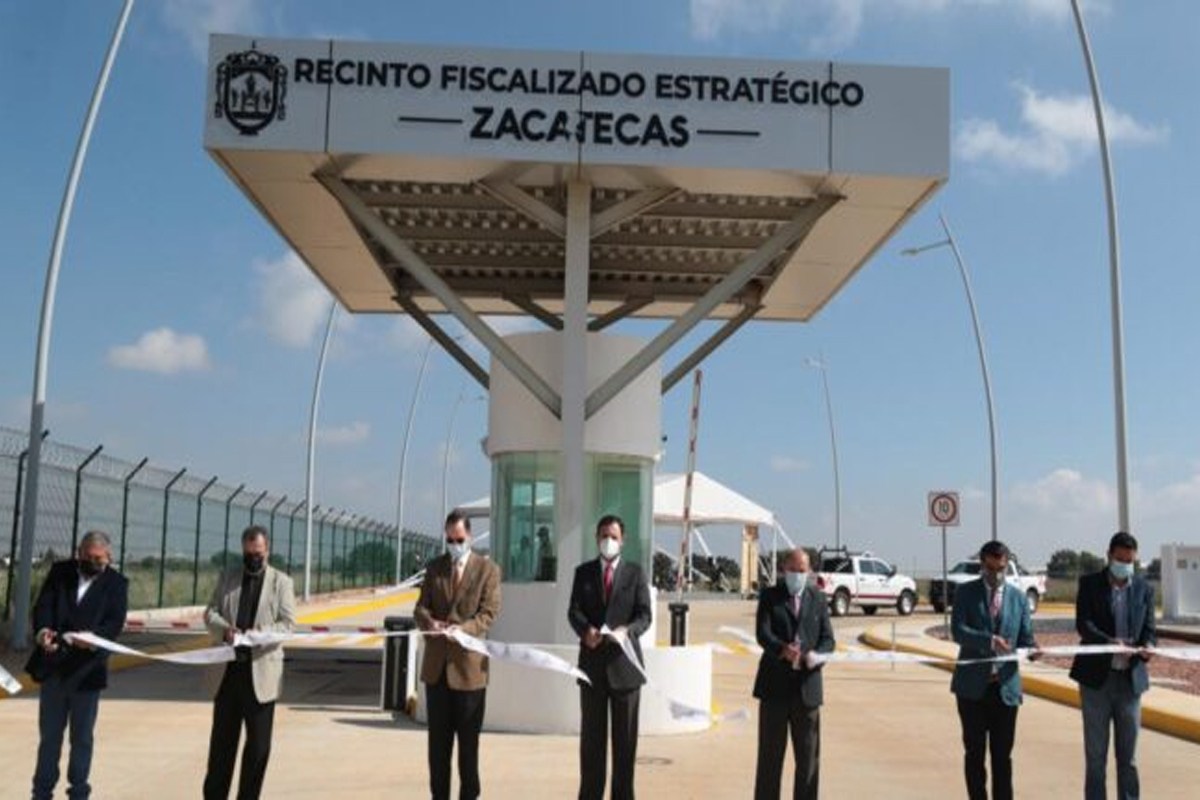 Hoy es un gran día para el desarrollo económico de Zacatecas: Gobernador al inaugurar el Recinto Fiscalizado Estratégico