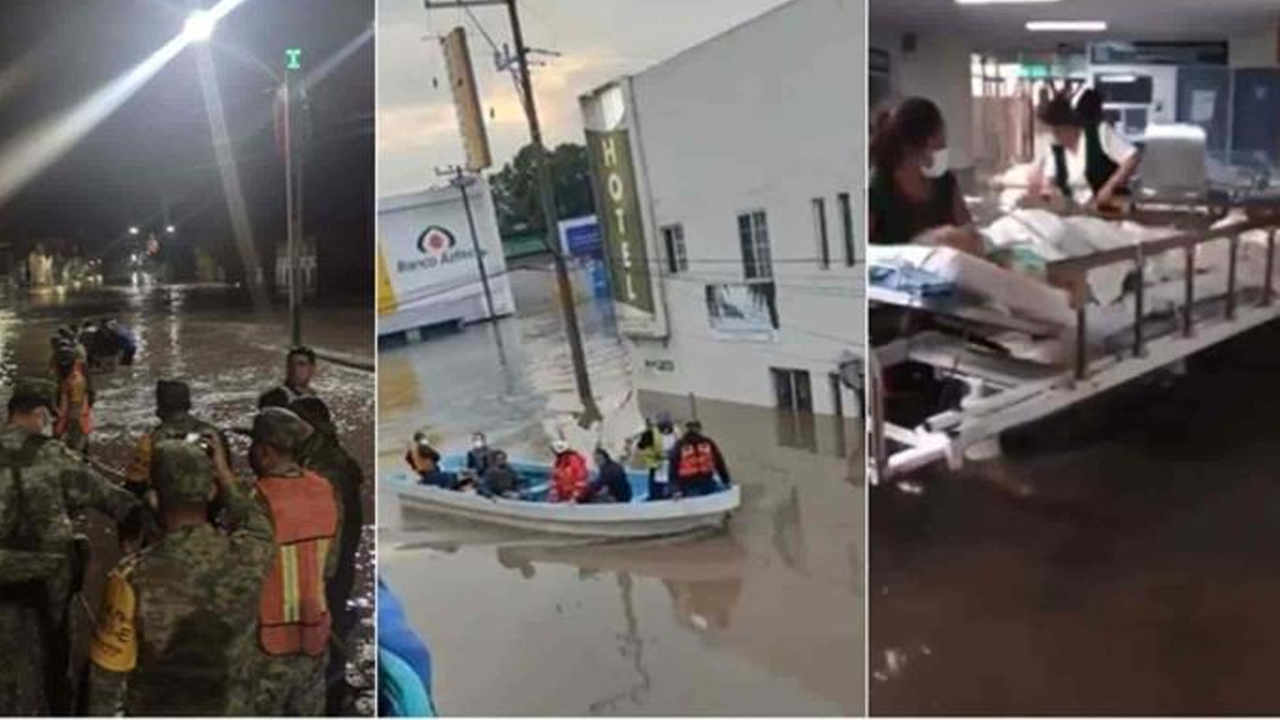 Fallecen 10 pacientes en inundación en IMSS de Hidalgo