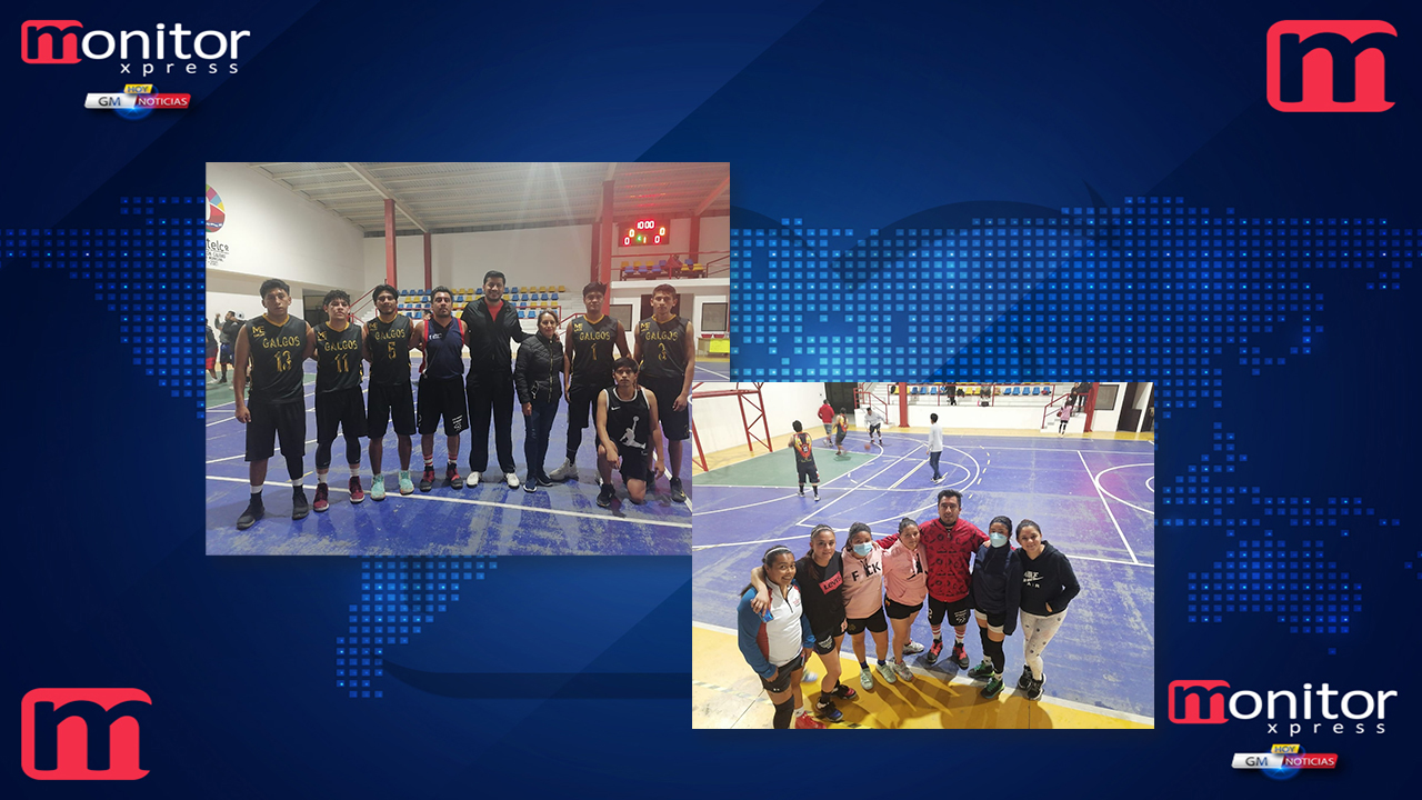 Zacatelco realizó la Primera Liga Municipal de Básquetbol Femenil y Varonil
