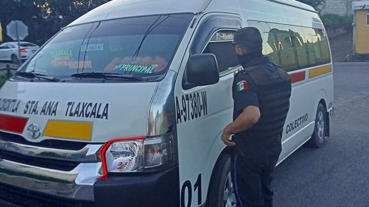 Implementa Tlaxcala Capital el Operativo “Pasajero seguro”
