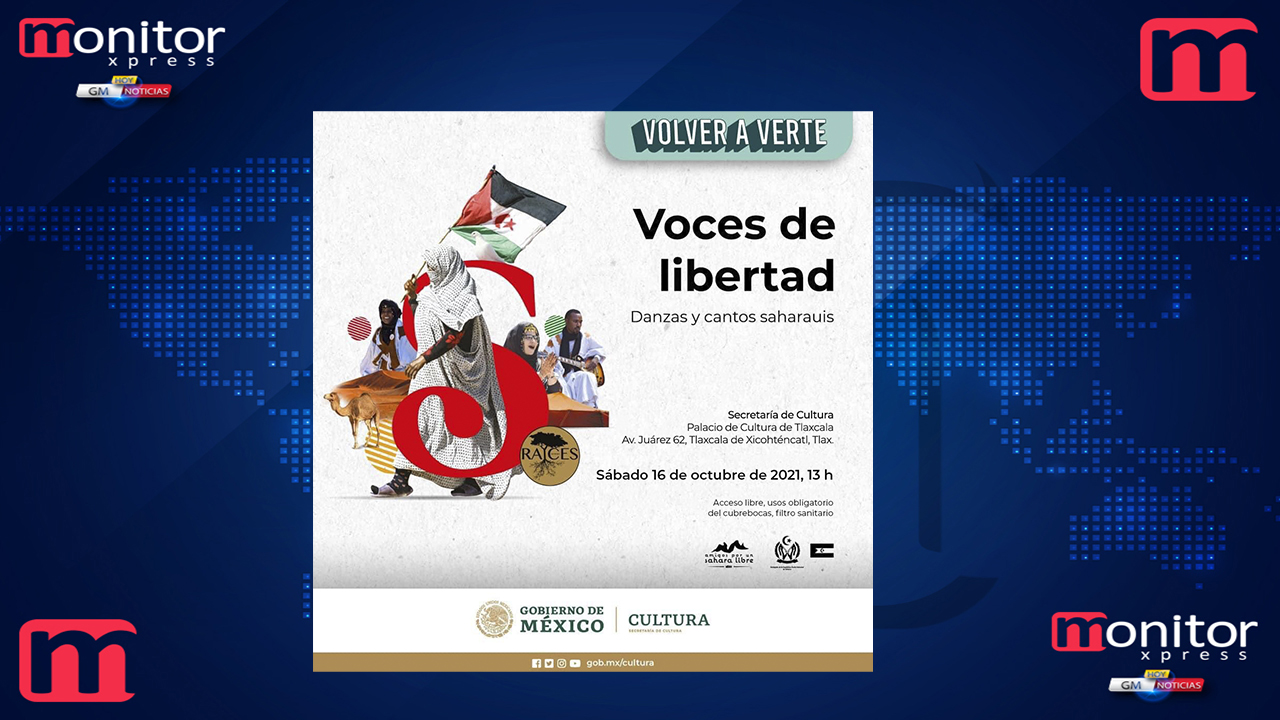 Inicia la programación de Los Pinos en Tlaxcala con “Voces de libertad. Danzas y cantos saharauis”