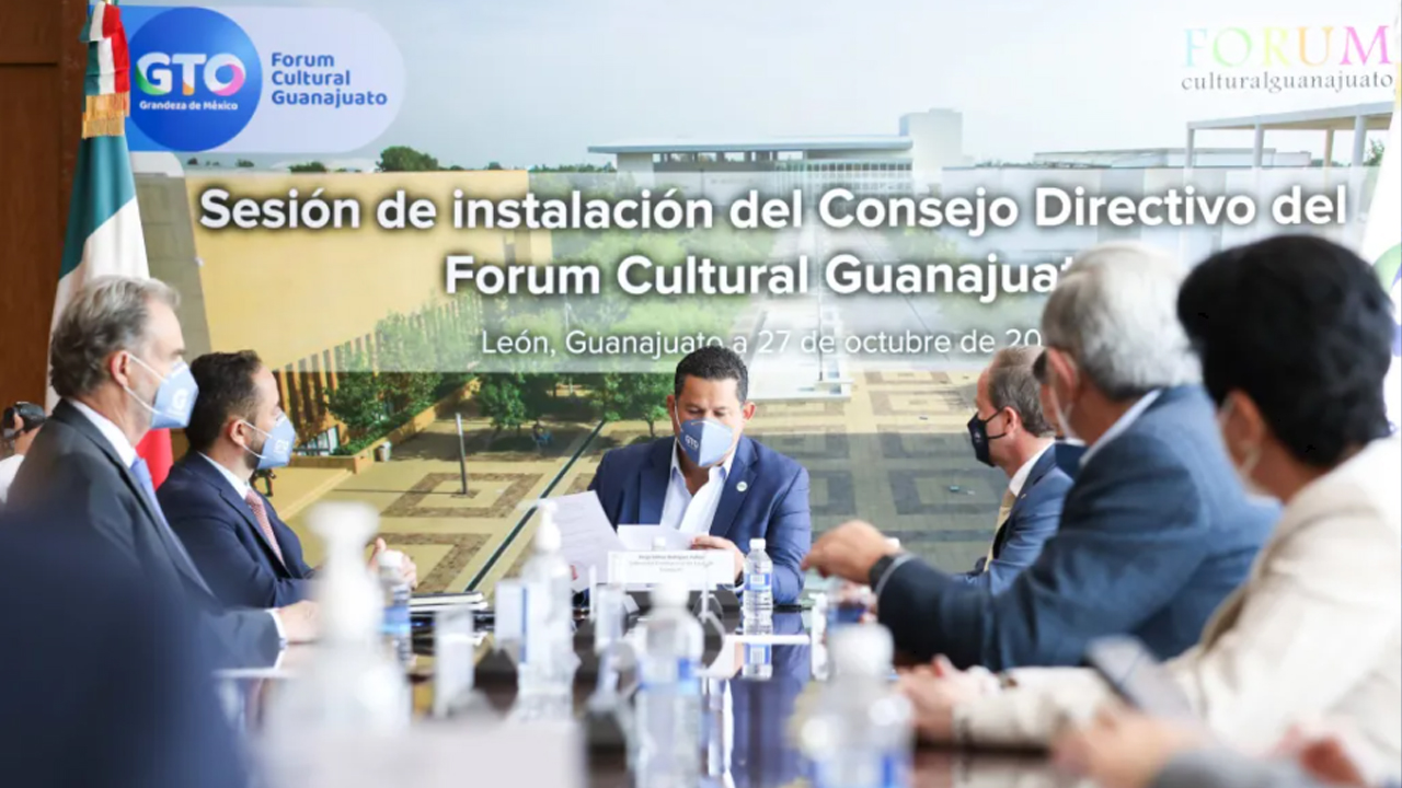 Forum Cultural, motor del desarrollo cultural de Guanajuato: Gobernador