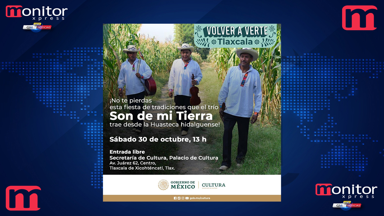 Llega el son huasteco en náhuatl y español a la sede de la Secretaría de Cultura, en Tlaxcala