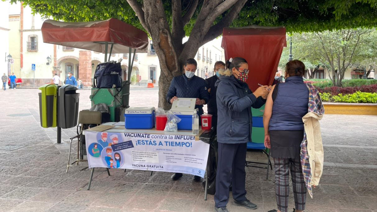En Querétaro se han aplicado 234 mil 47 dosis de vacuna contra Influenza