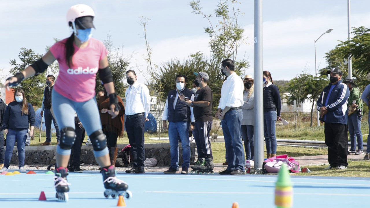 Asiste Gobernador a entrega del Parque La Lagartija