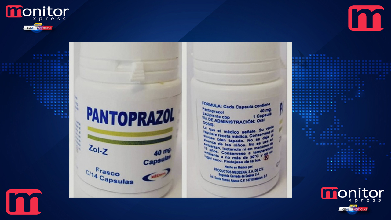 COFEPRIS emite alerta por producto falso Zol-Z PANTOPRAZOL