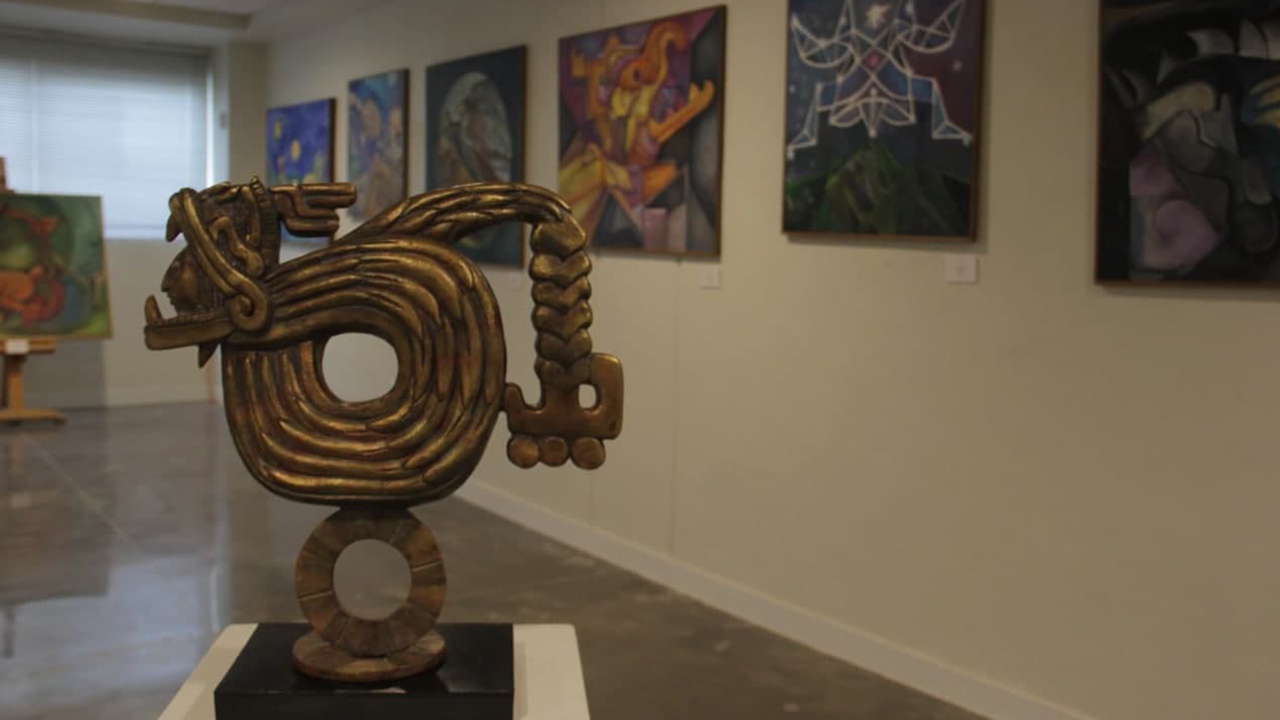 Centro de Arte Emergente exhibe obra de la cosmovisión maya