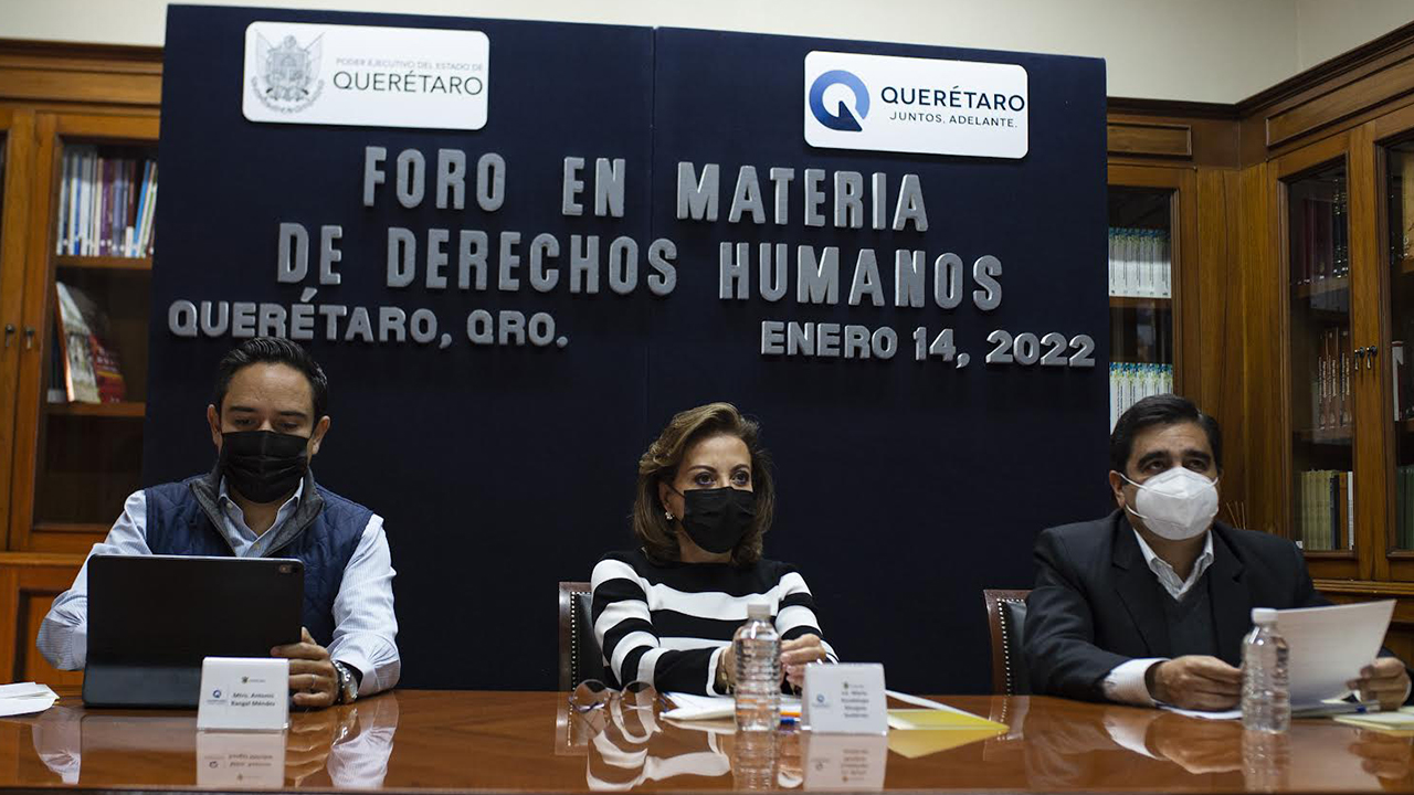Derechos humanos son prioridad en la agenda pública de Querétaro: Guadalupe Murguía