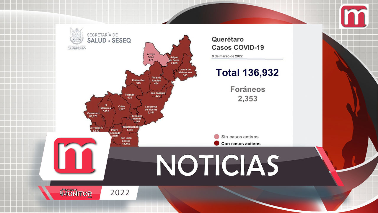 Querétaro con registro de 551 pacientes con sintomatología leve de COVID-19
