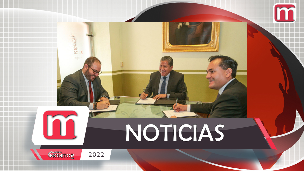 Firma Gobernador David Monreal convenio de colaboración con Infotec para impulsar el desarrollo tecnológico de Zacatecas