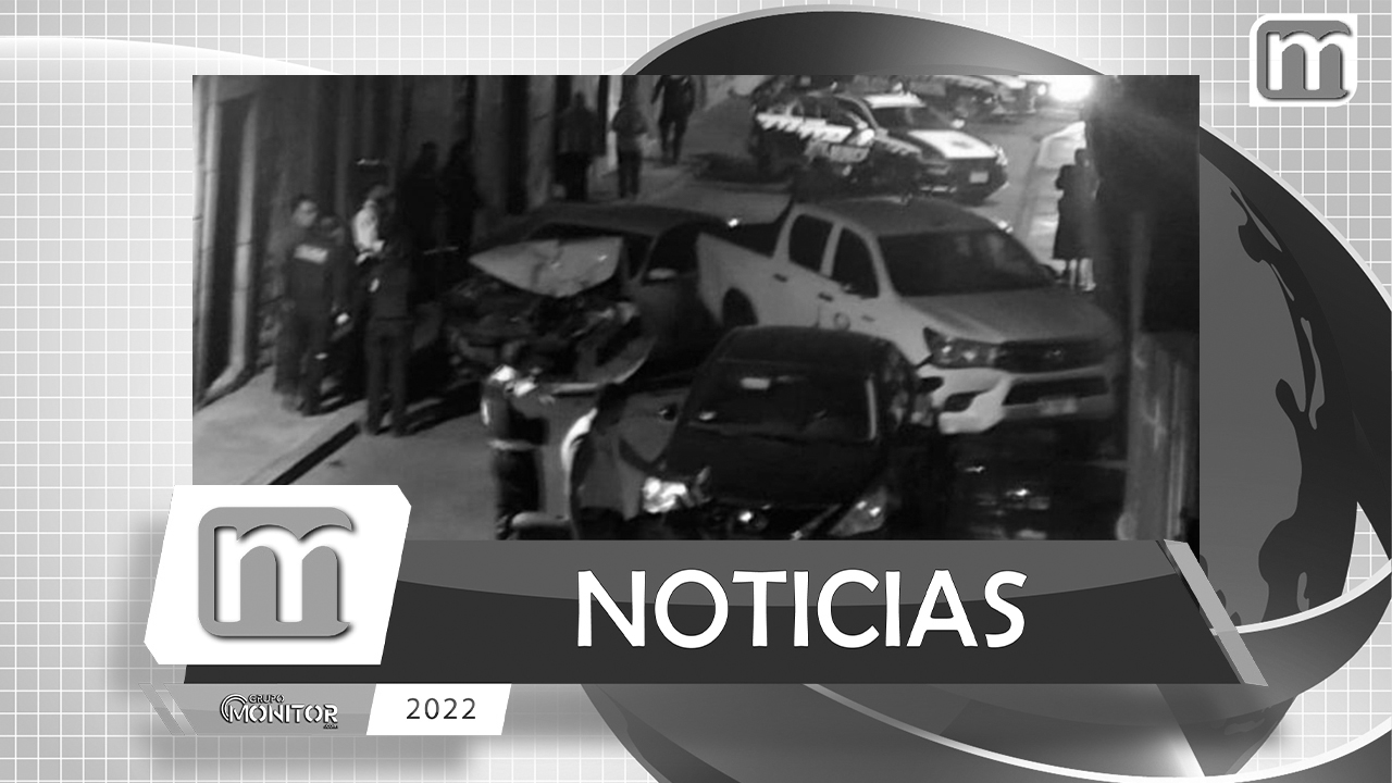 Aparatoso accidente  en centro de Morelia