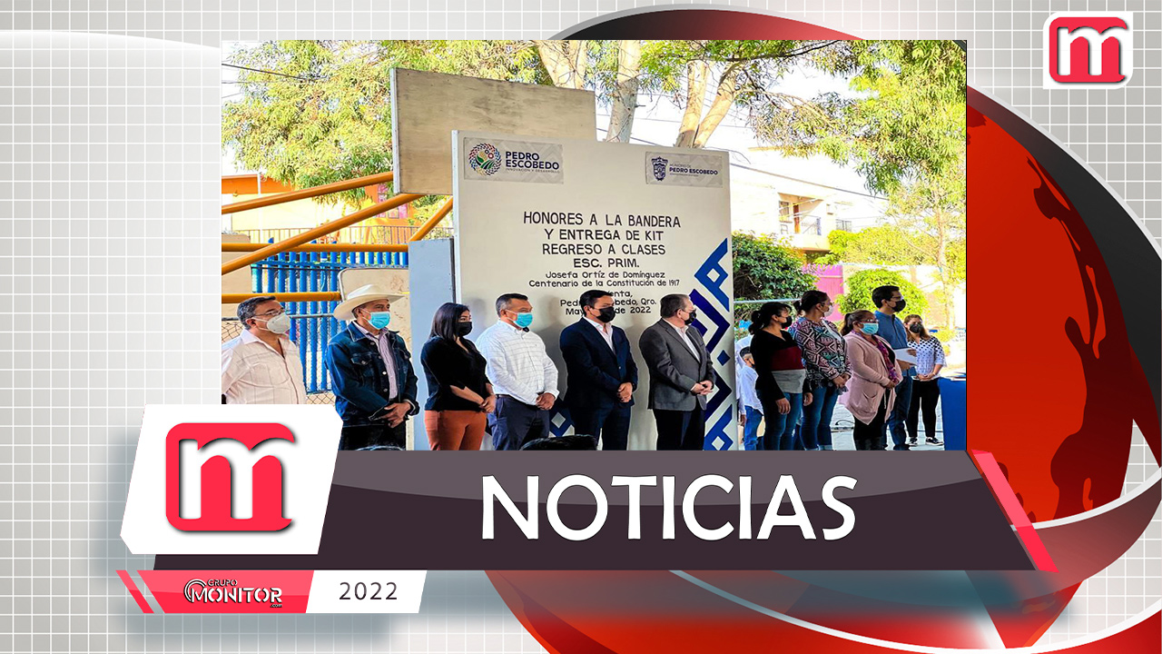 Entrega USEBEQ de Querétaro rehabilitación de escuela en Pedro Escobedo