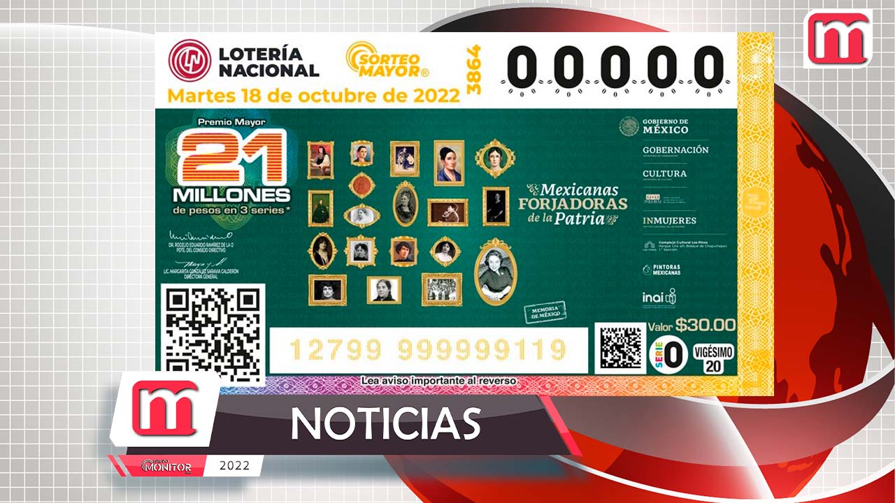 Devela Lotenal billete conmemorativo "Mexicanas Forjadoras de la Patria"