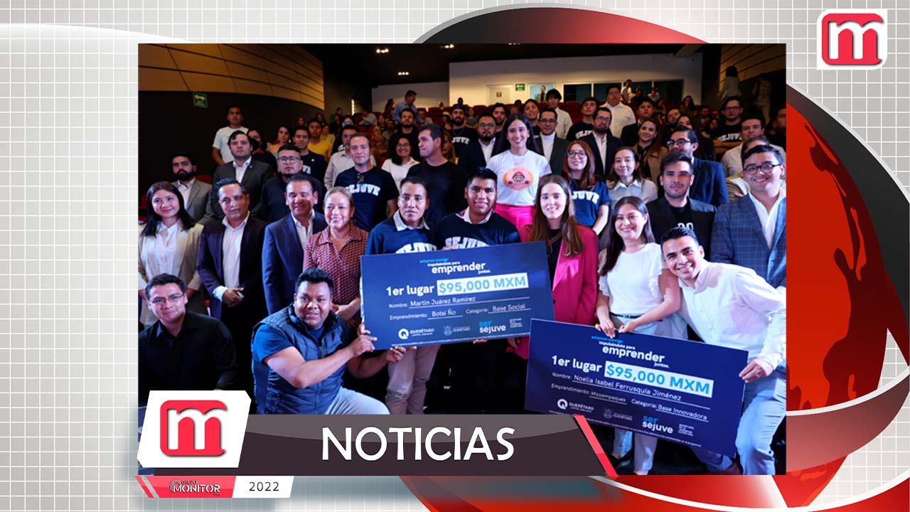 Premia SEJUVE a emprendedores con más de un millón de pesos