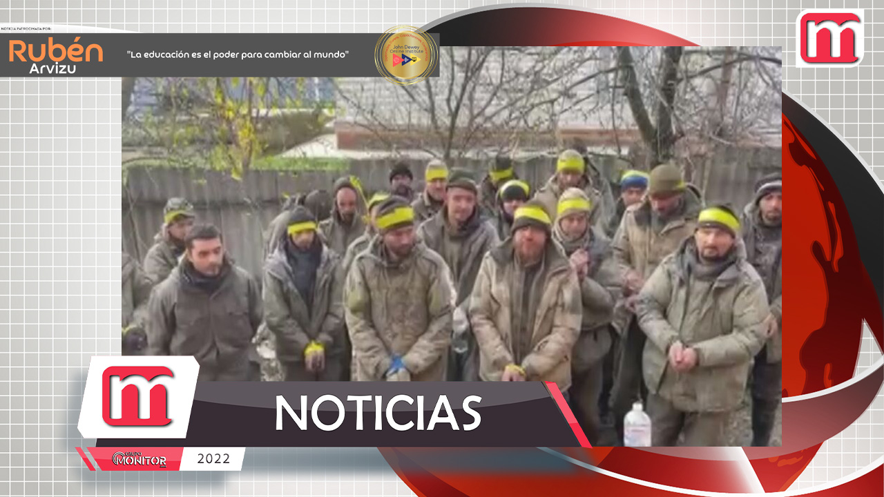 Soldados de Rusia se rinden ante el ejército de Ucrania