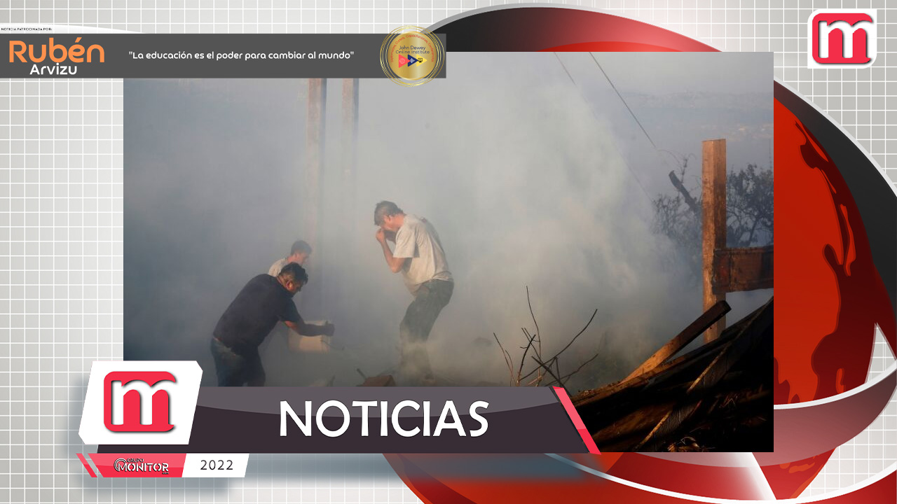 Gobierno de Chile declara catástrofe por incendios forestales en Valparaíso