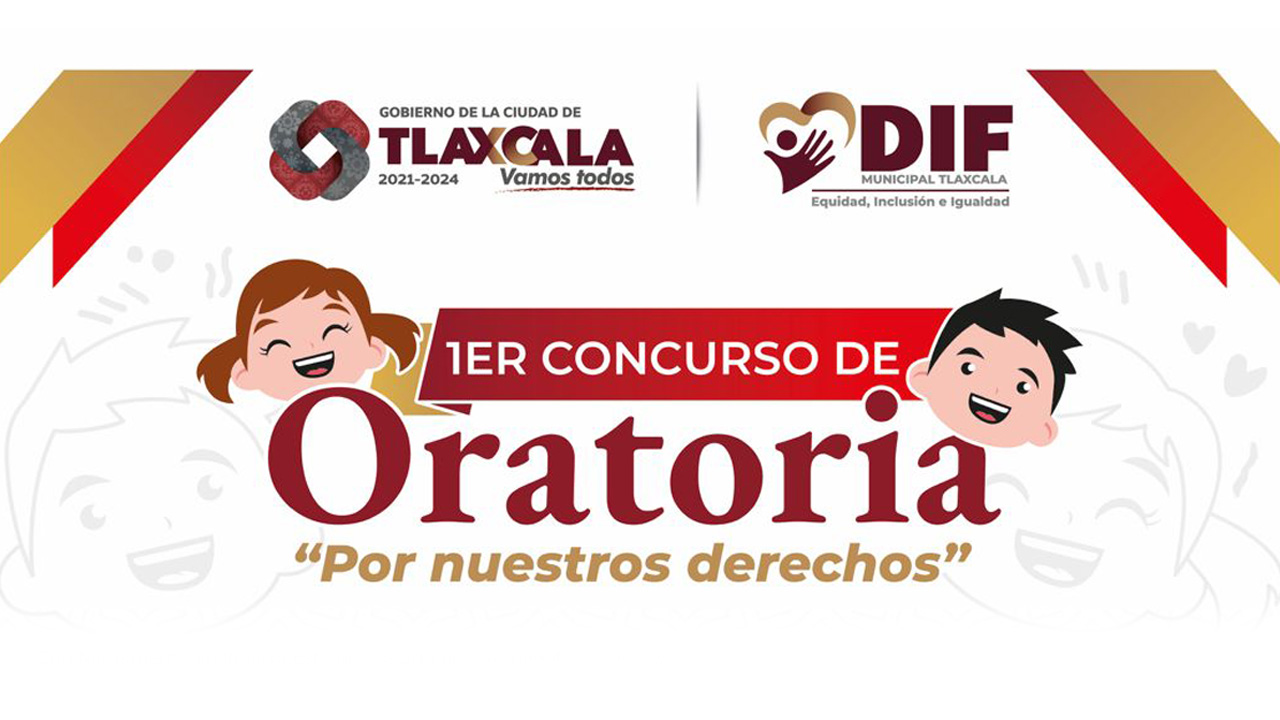 Convoca DIF Municipal de Tlaxcala a concurso de oratoria infantil