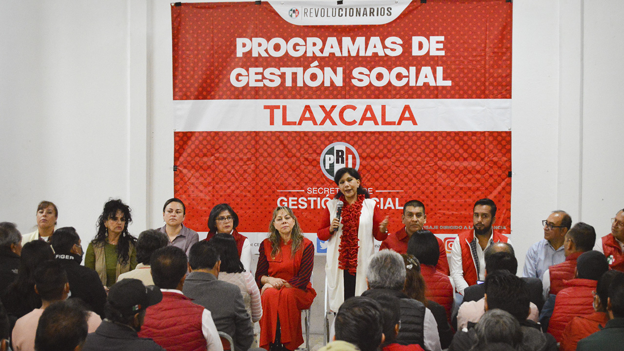Presenta Anabell Ávalos: Primero Tlaxcala, programa de gestión social del revolucionario institucional