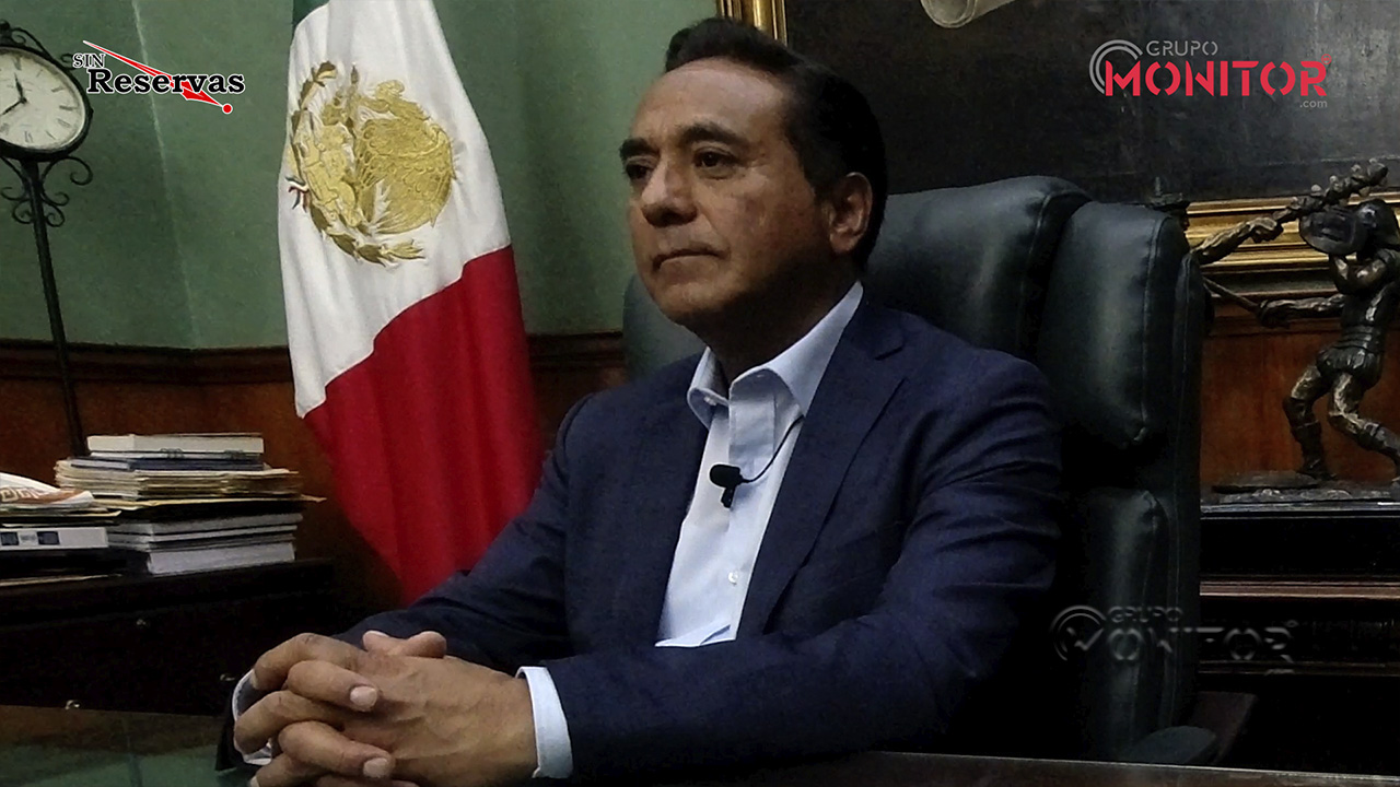 El alcalde de Tlaxcala, Jorge Corichi explica pago de deudas, seguridad pública y turismo