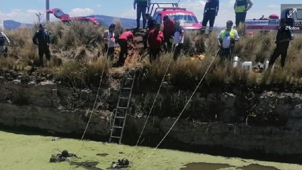 Migrantes colombianos ahogados en jagüey de Tlaxco, Tlaxcala, eran perseguidos