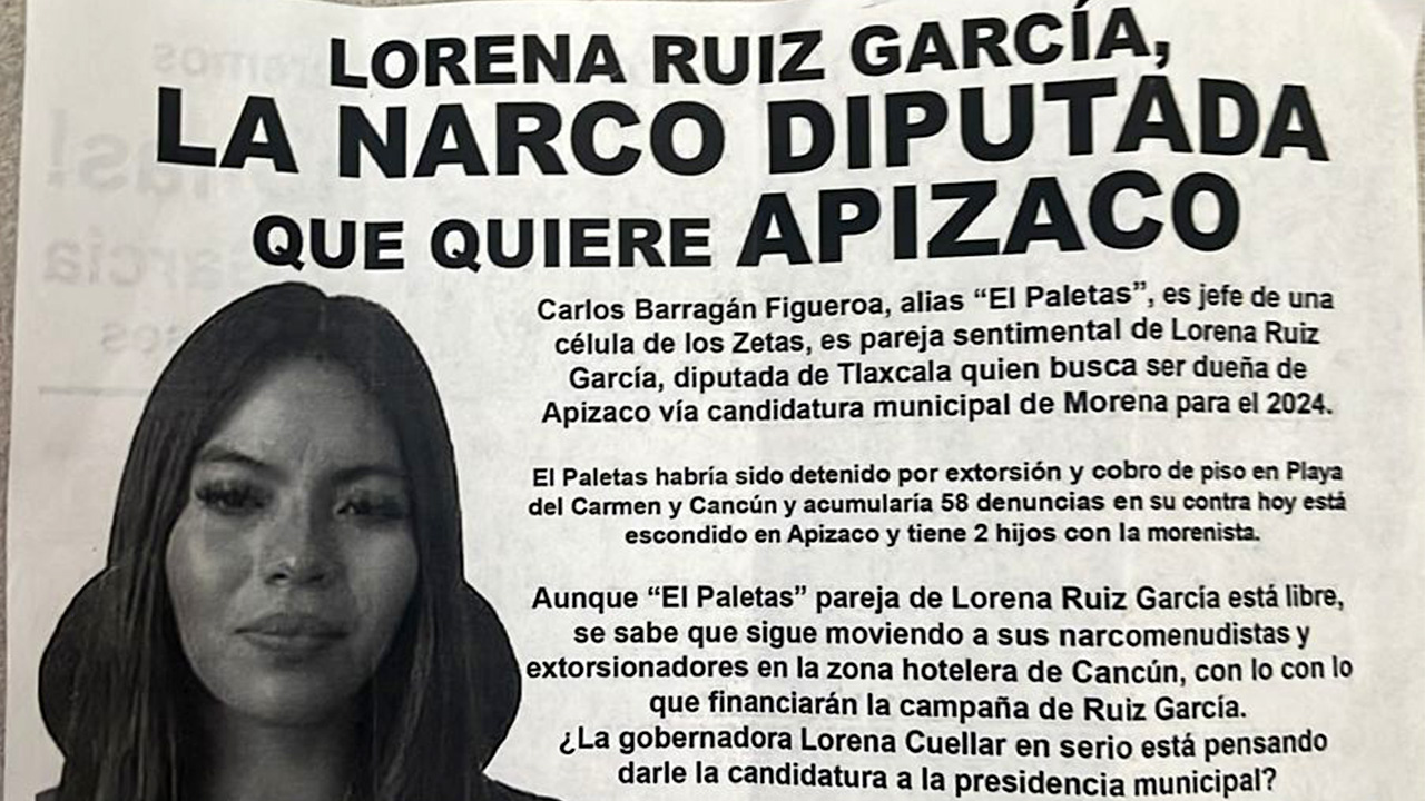 Lorena Ruiz es vinculada a líder criminal de los Zetas