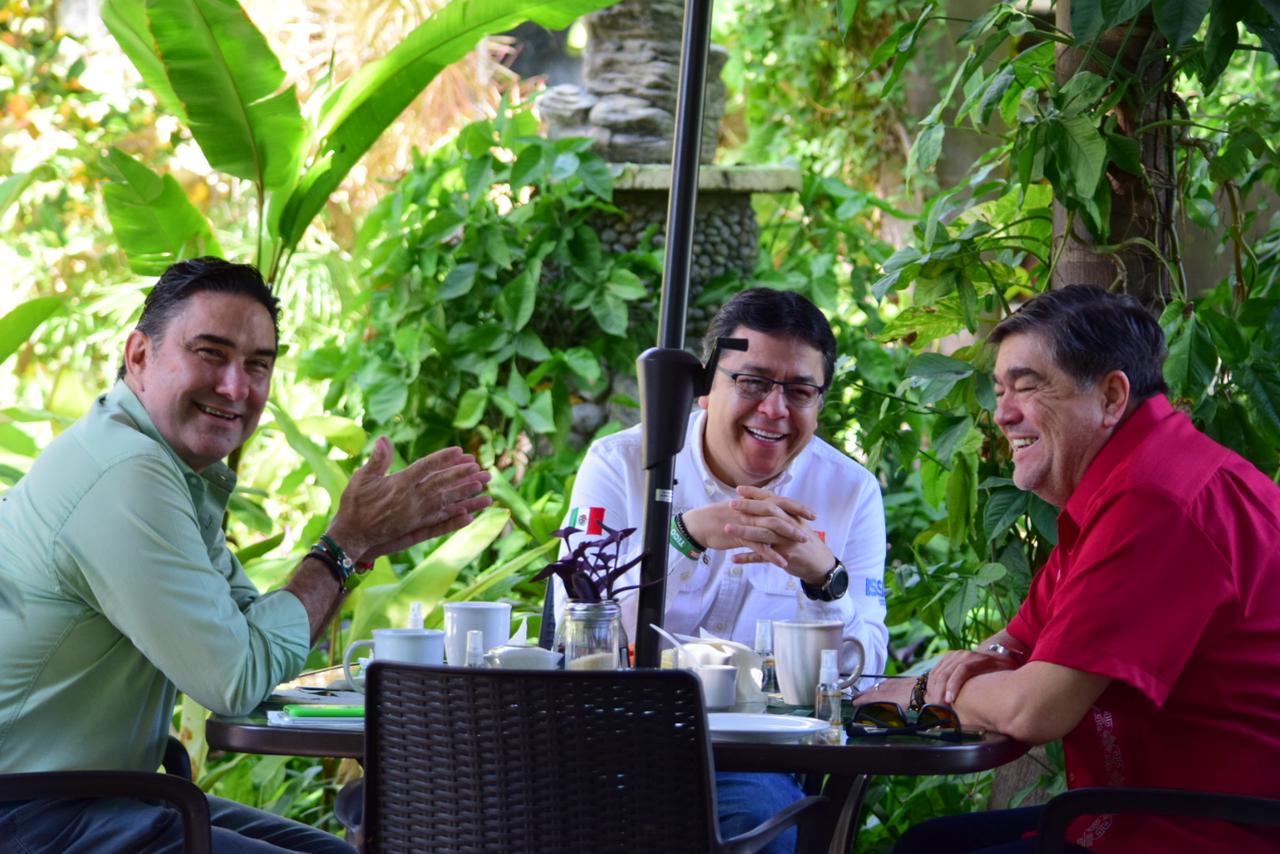 Un café puede marcar el destino de Victoria Sorpresivo diálogo de los líderes del Verde y del PT en Tamaulipas con 'Tico' Garcia.