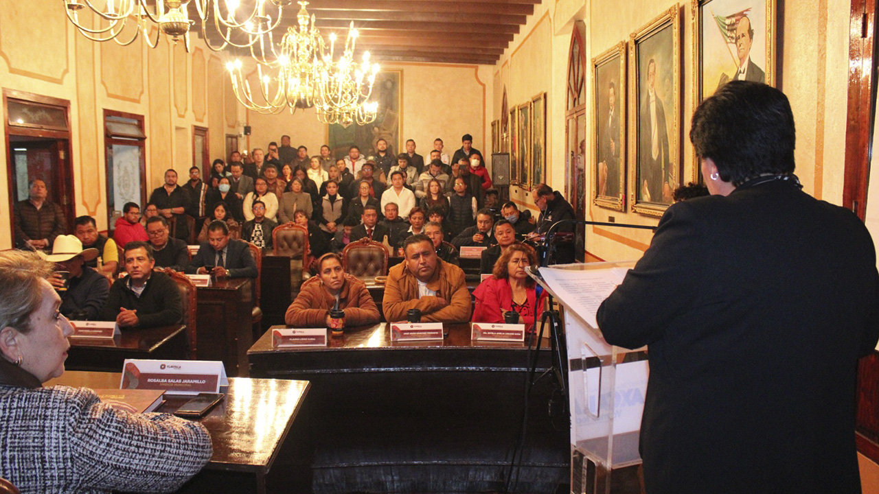 Entrega Maribel Pérez Arenas, segundo informe de gobierno municipal de Tlaxcala