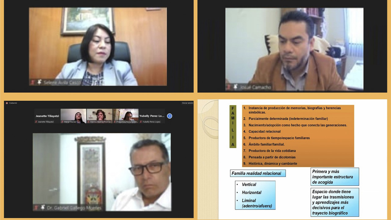 Inició UATx seminario virtual sobre familias en América Latina