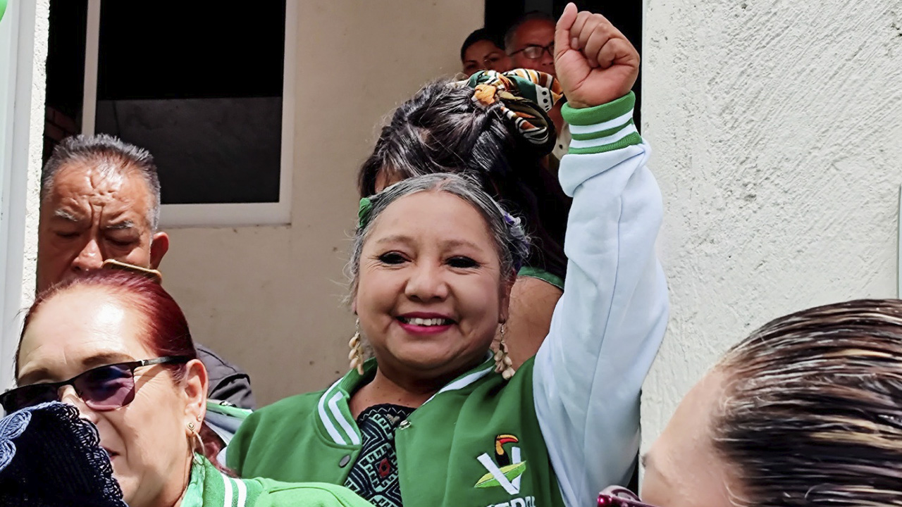 Margarita Cisneros Tzoni, es la candidata del verde por el Distrito Local X