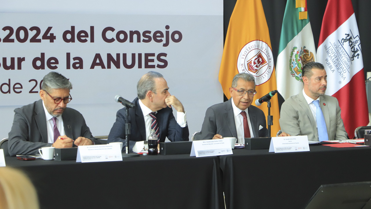 Preside UATx Sesión Ordinaria del Consejo Regional Centro-Sur de ANUIES 2024