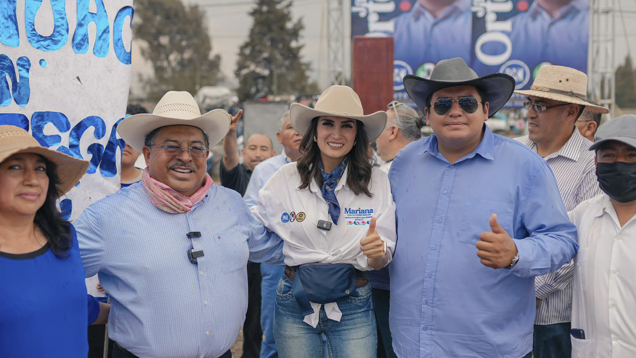 Cierre de campaña de Javier Ortega Salado