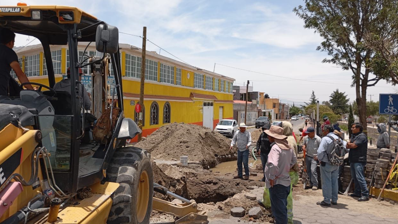 Informa CAPAMH avería en líneas con más de 40 años de antigüedad