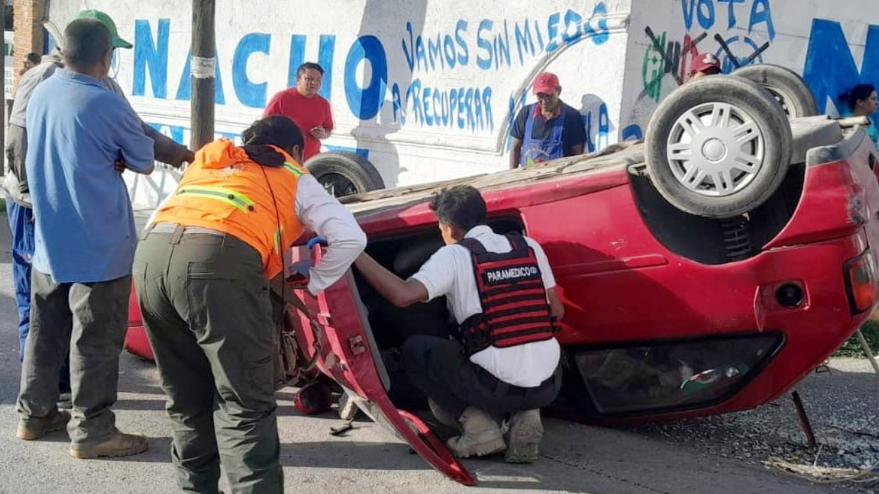 Atiende seguridad pública de Huamantla dos hechos de tránsito