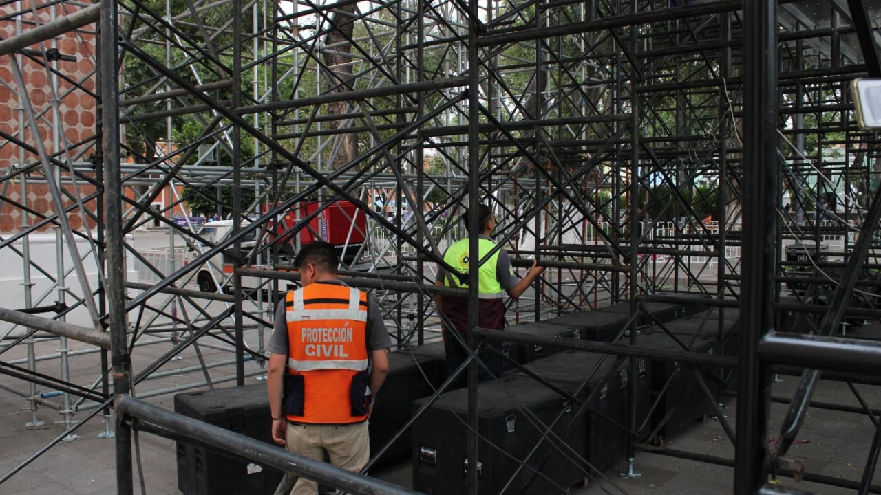 Verifica Protección Civil Municipal, instalaciones para clasificatorio de Voleibol de Playa