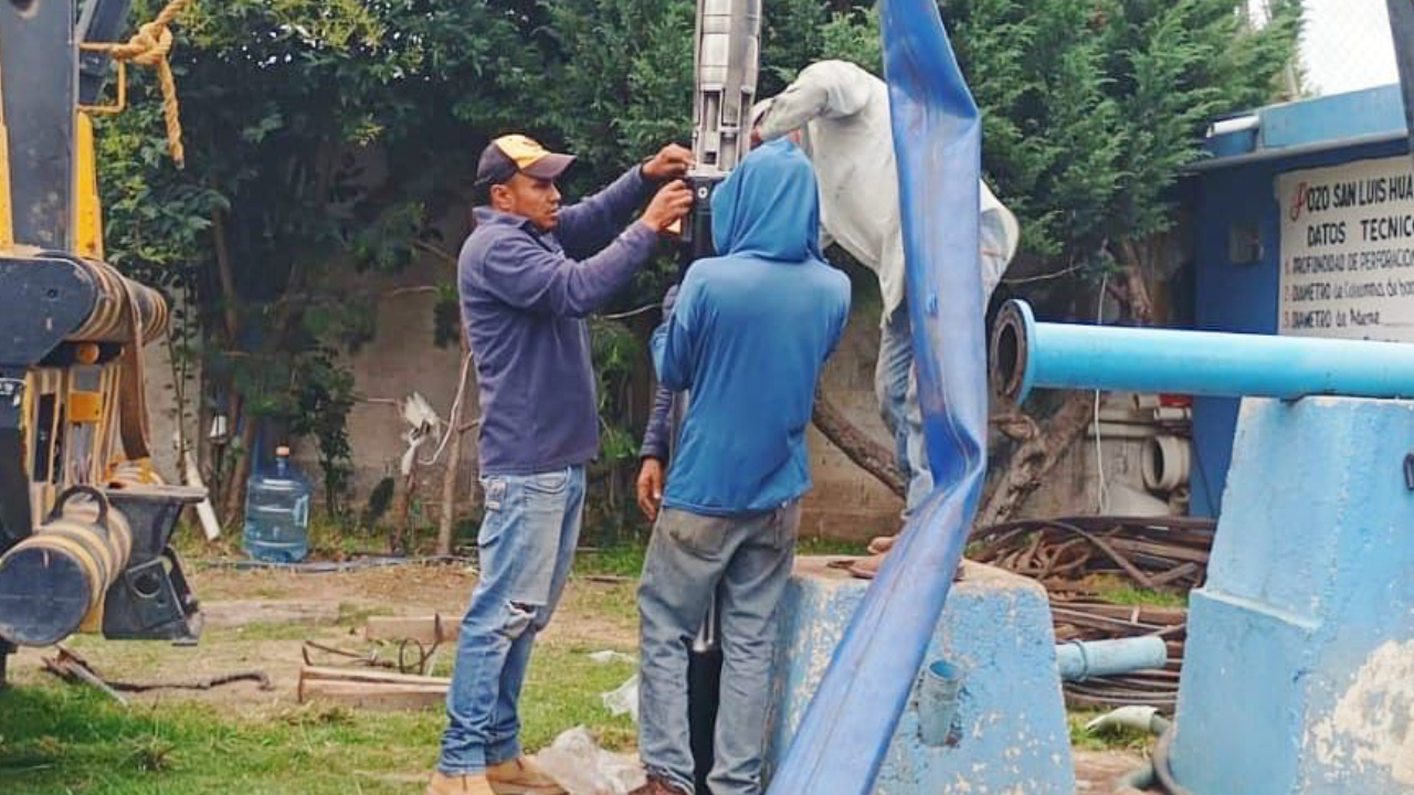 Concluyen maniobras de reparación en el pozo San Luis