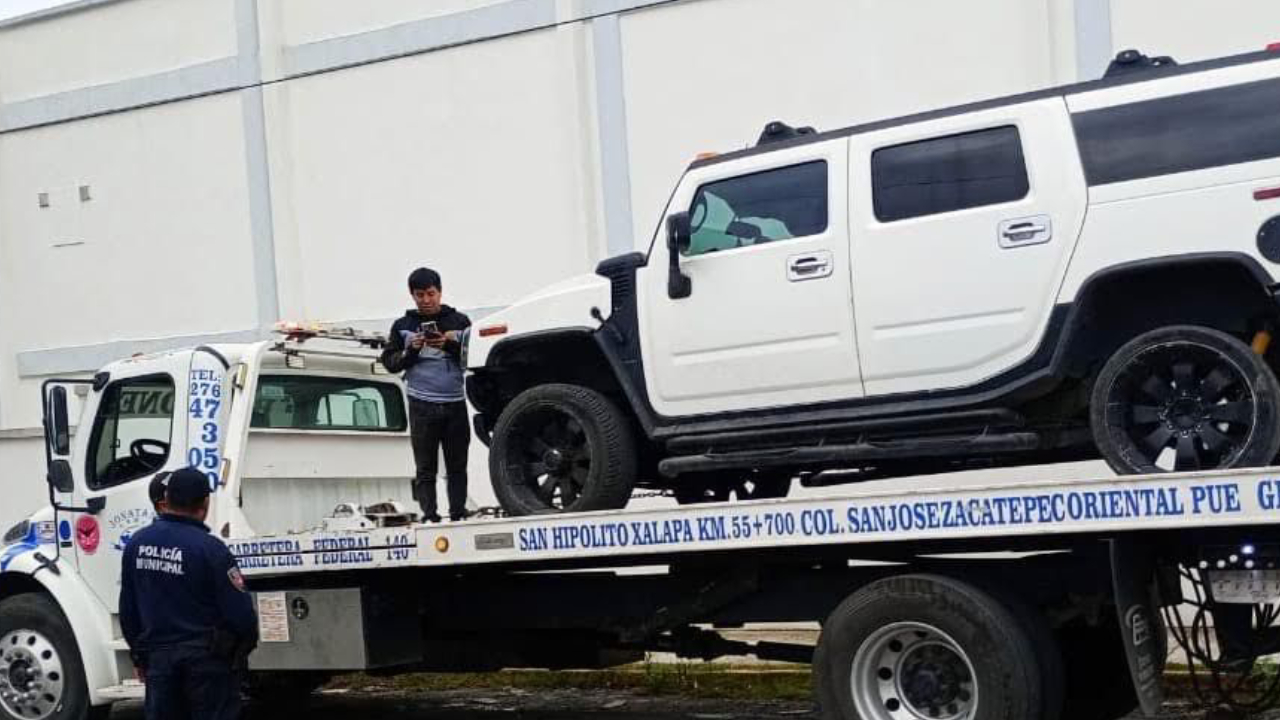 Acude policía municipal de Huamantla a reporte por presuntas detonaciones de arma de fuego