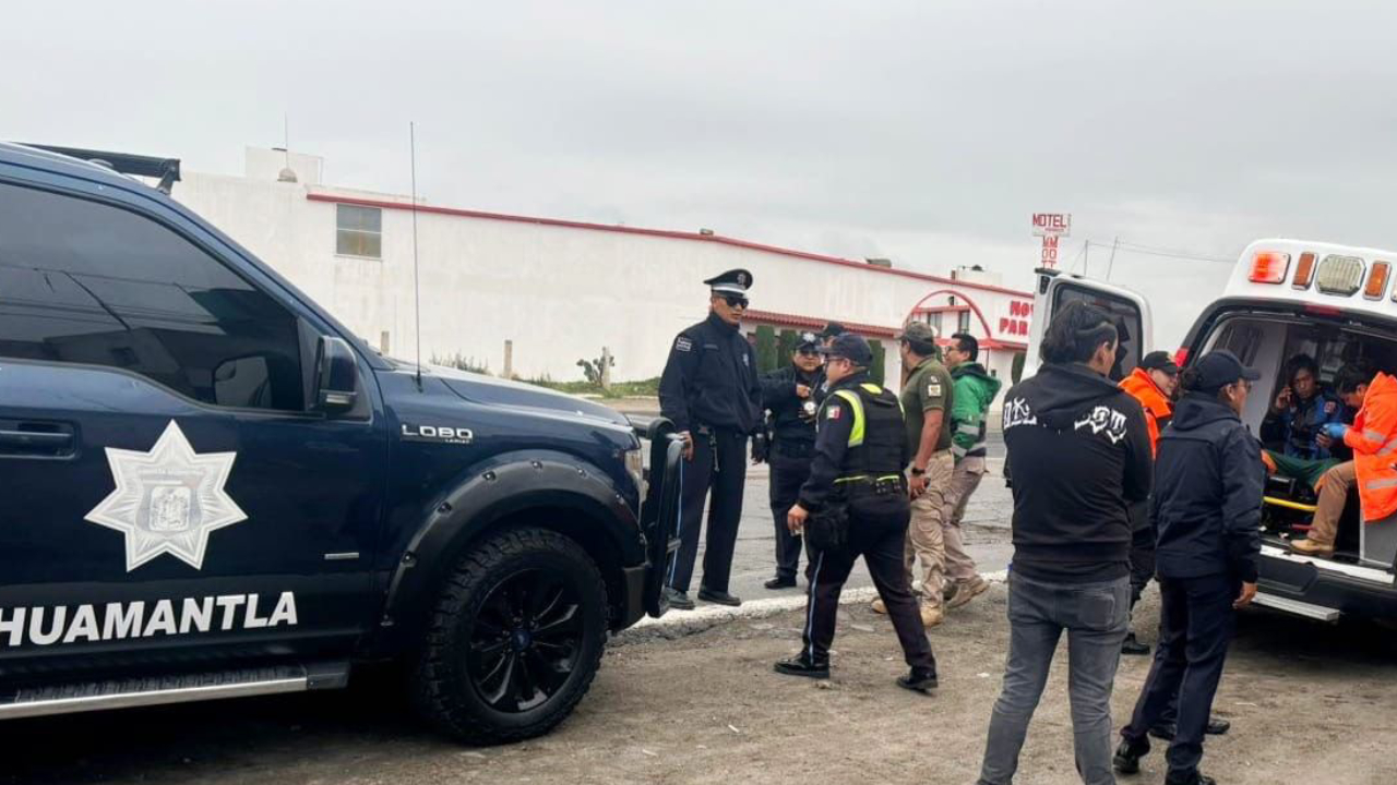 Solo daños materiales reportan dos incidentes vehiculares: protección civil de Huamantla