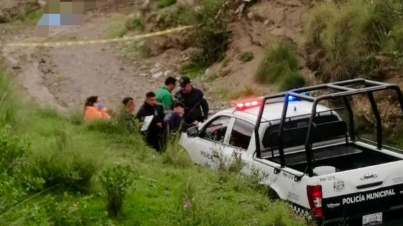 Acordona policía de Huamantla zona de hallazgo de un hombre sin vida