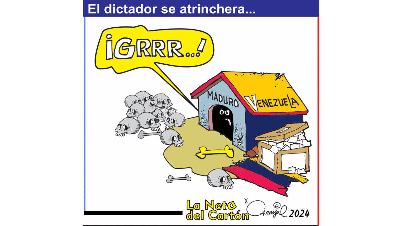 El dictador se atrinchera