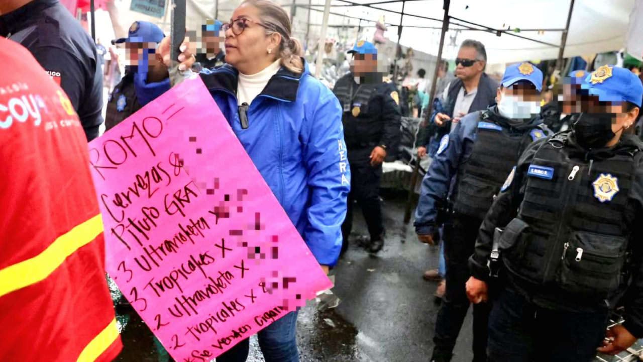 Se extienden dispositivos antichelerías a tianguis y mercados de Coyoacán