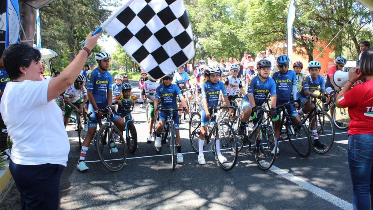 Tlaxcala capital fue sede del campeonato regional de ciclismo infantil