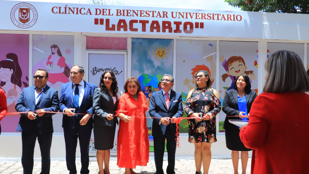 Inaugura UATx lactario de la Clínica del Bienestar Universitario