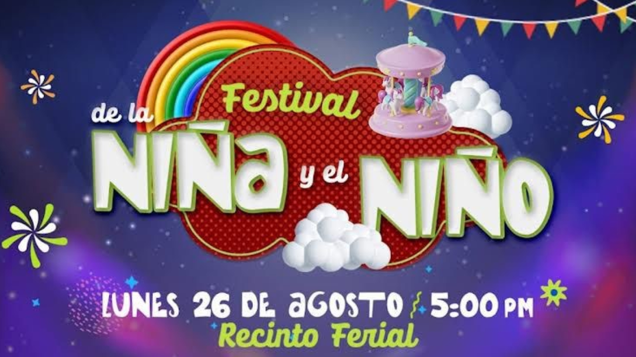 Hoy 26 de agosto festival de las niñas y de los niños en la feria de Huamantla