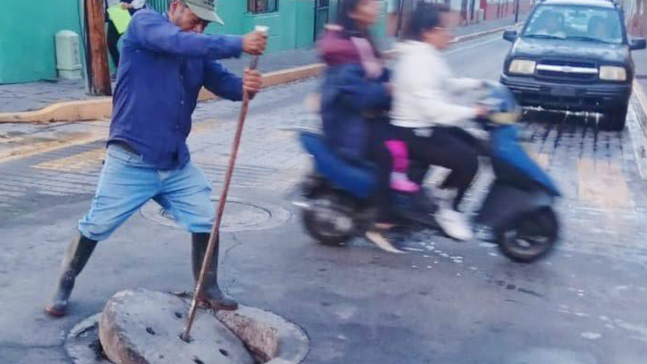 La Capamh reporta que el sistema de drenaje opera con normalidad tras intensa lluvia registrada en Huamantla