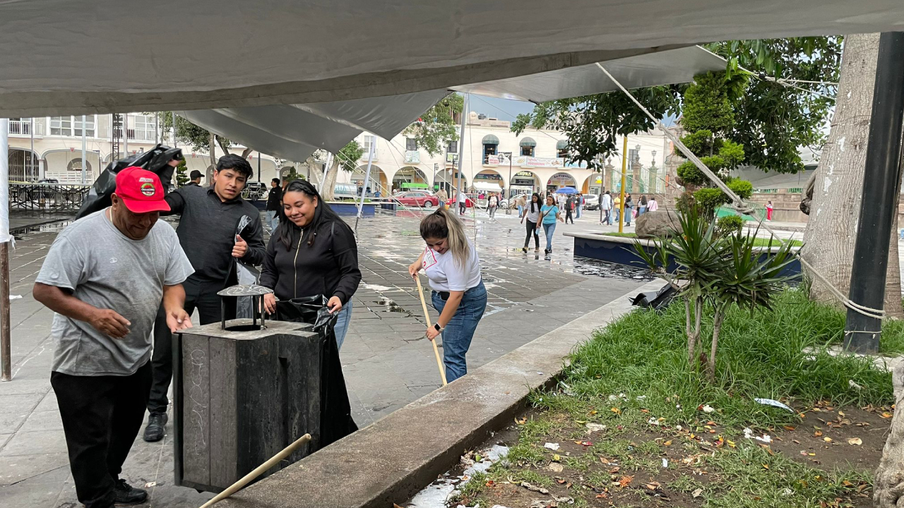 Acciones previas a la Toma de Protesta del Nuevo Gobierno de Zacatelco