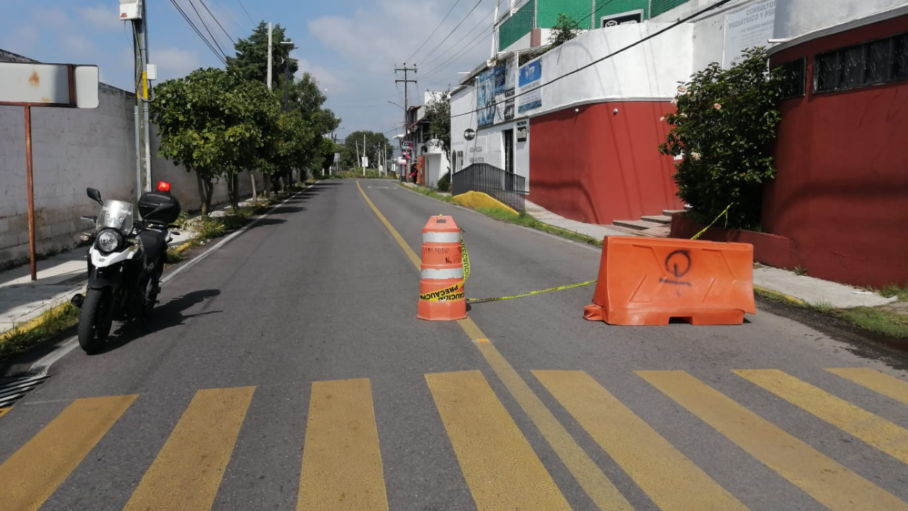 Atiende Ayuntamiento de Tlaxcala afectaciones por lluvias en el puente Camino Real de Tizatlán